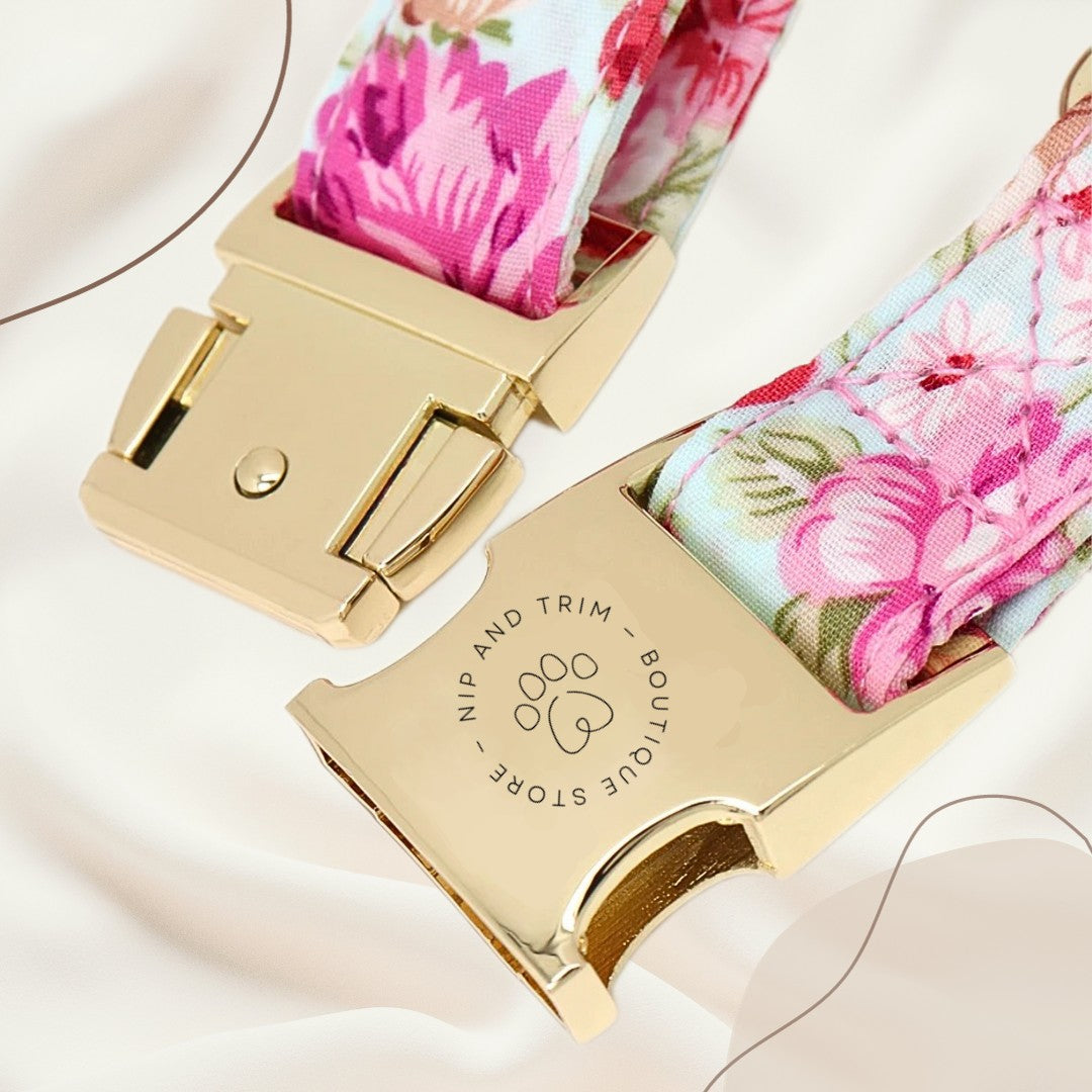 Hundehalsband mit Leine und Tasche | LuxeStyle
