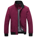 Herren Freizeitjacke mit Stehkragen