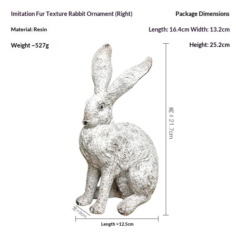 Hasen-Dekoration für Garten & Hof, 2er-Set – Bild 14 | LuxeStyle