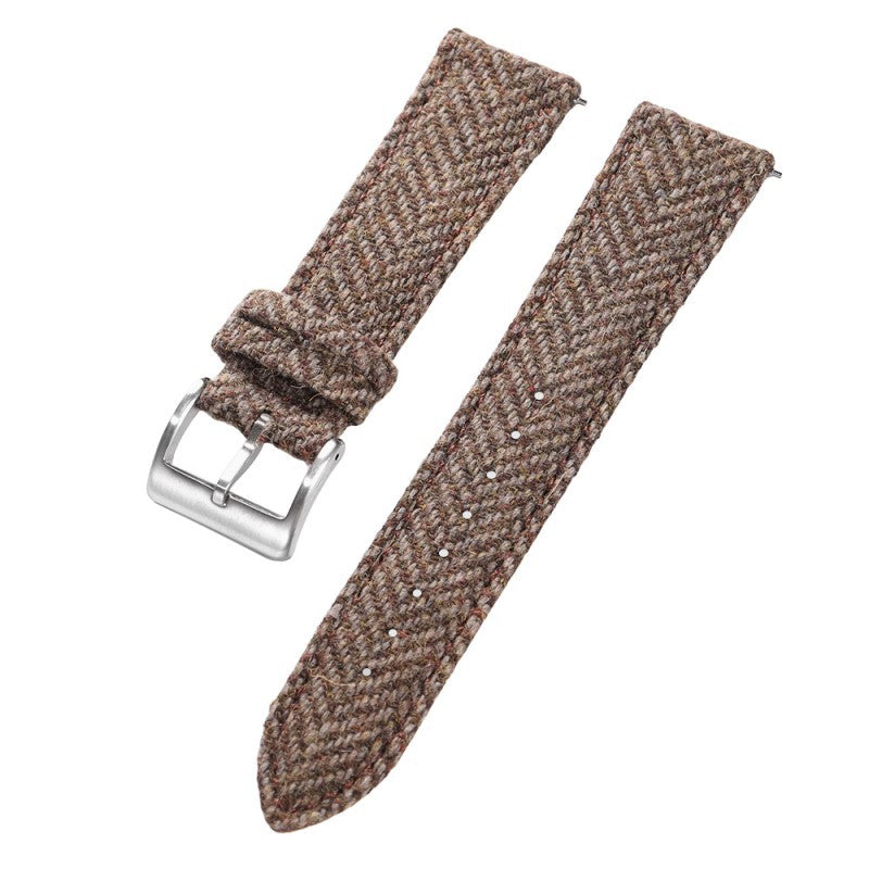 Leder-Uhrenarmband im Vintage-Stil – Ansicht 2