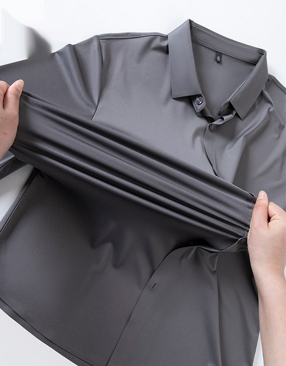 Seamless Langarm-Hemd – Bild 10 | LuxeStyle