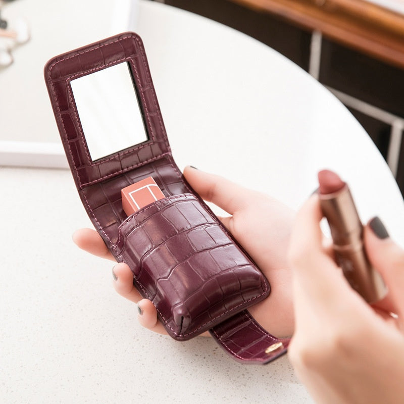 Make-up-Tasche «Mirror» · Kosmetiketui mit integriertem Spiegel