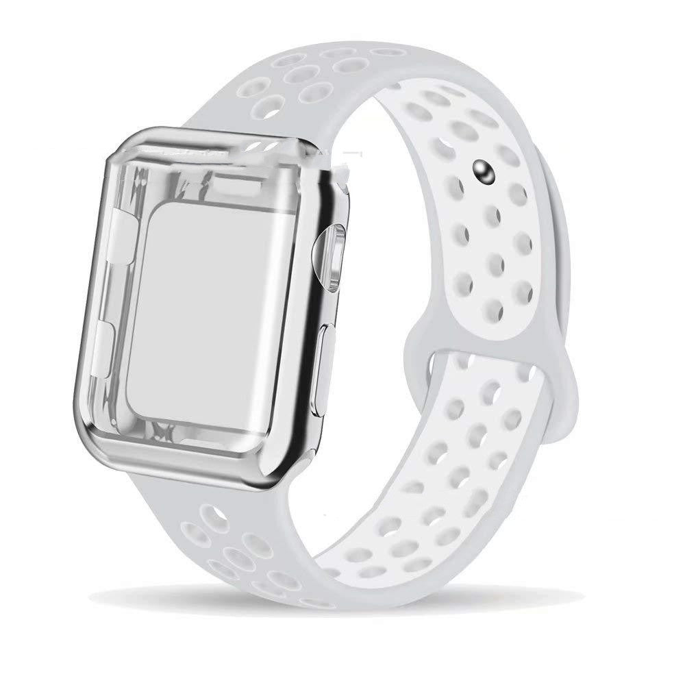 Atmungsaktives Silikon-Uhrenarmband für iWatch – Bild 3 | LuxeStyle
