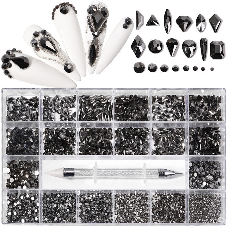 21-Gitter-Box mit Nageldiamanten – Bild 1 | LuxeStyle