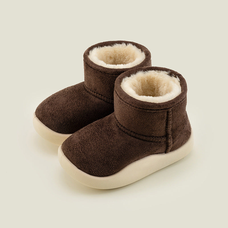 Warme Plüschstiefel für Babys
