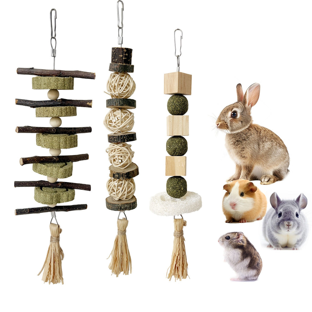 Kauspielzeug-Set für kleine Haustiere – Bild 3 | LuxeStyle