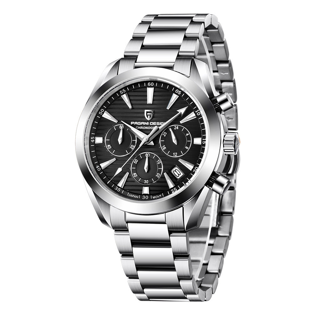 Herren Quarz Chronograph – Wasserdicht – Bild 6 | LuxeStyle