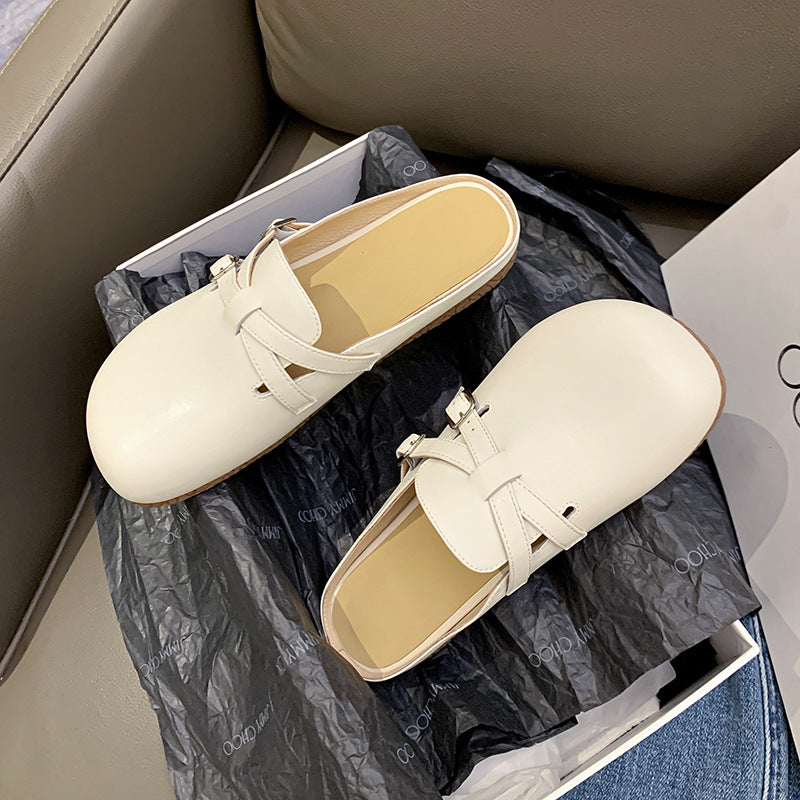 Bequeme Riemchen-Sandale aus Leder – Bild 13 | LuxeStyle