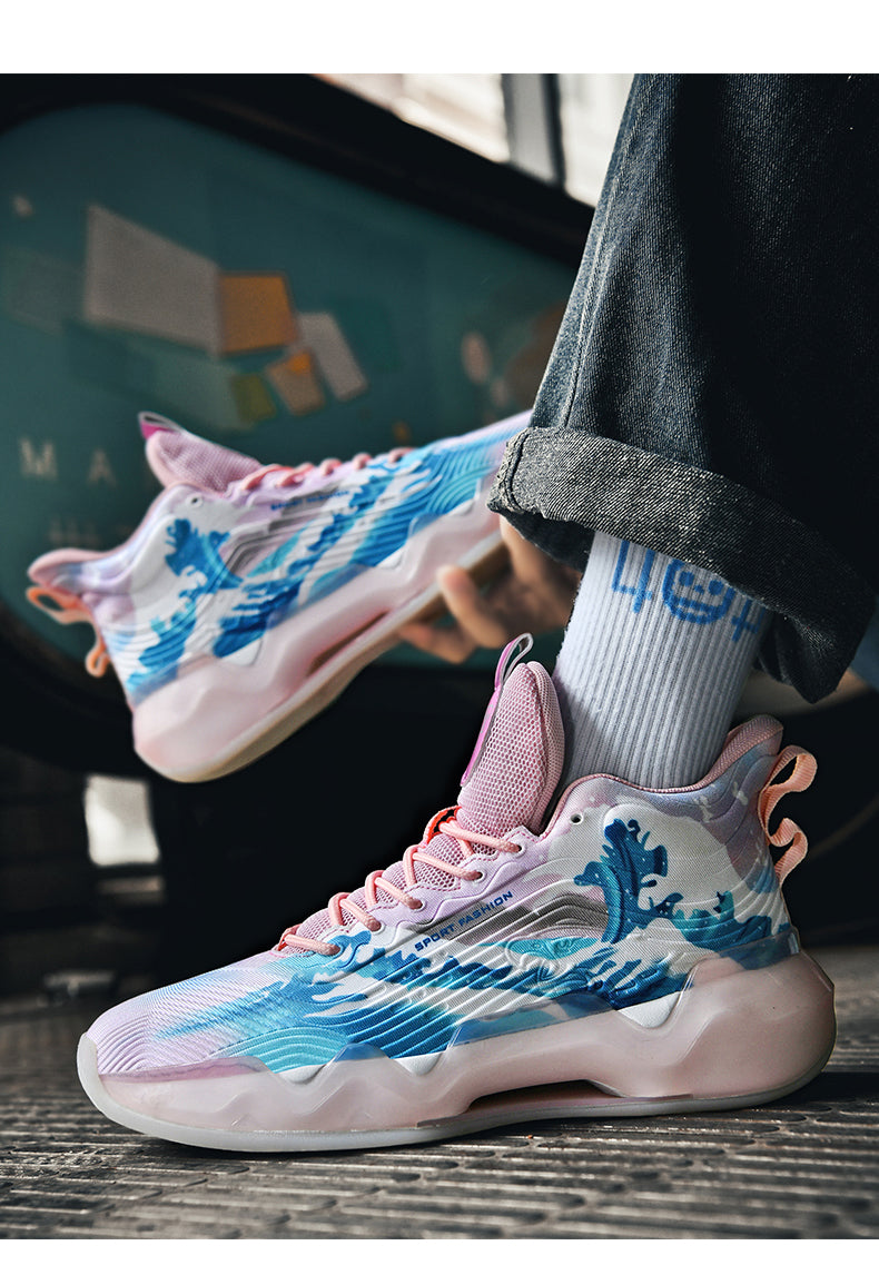 Luminous High-Top Basketballschuhe