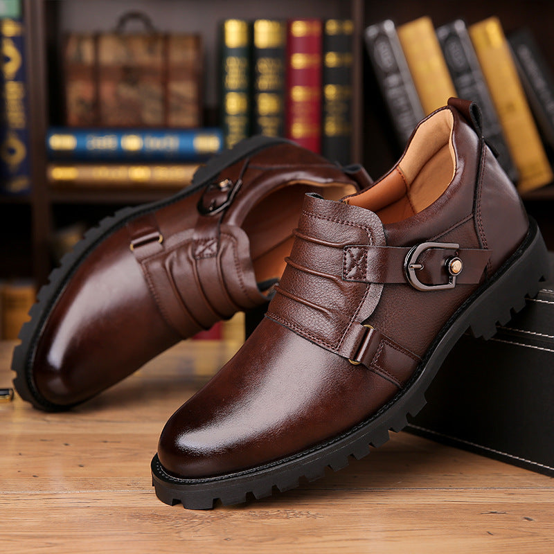 Retro Motorrad-Plateau-Schuhe für Herren – Bild 3 | LuxeStyle