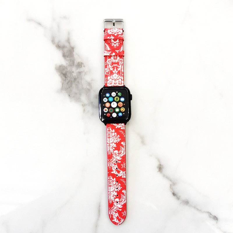 PU Armband für Smartwatch – Grün, Grau, Blau, Rot – Bild 11 | LuxeStyle