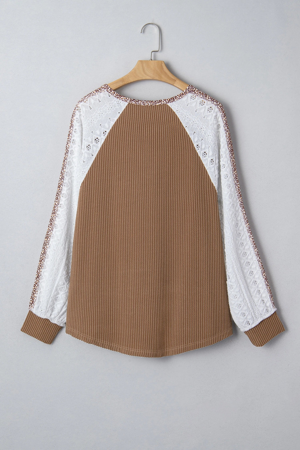 Damen lässiger Druck-Sweatshirt Langarm