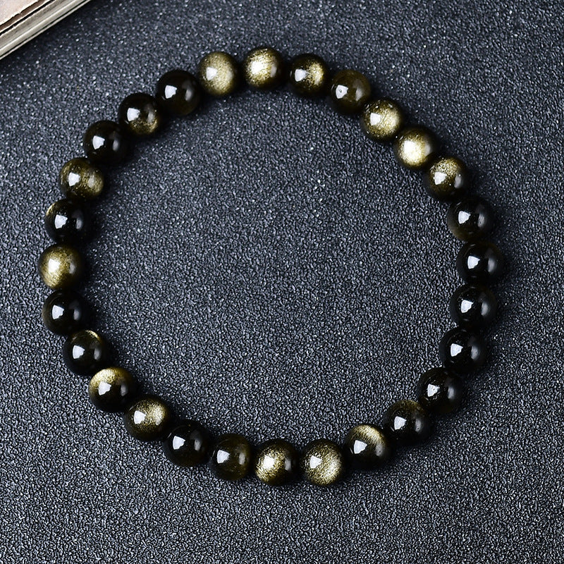 Obsidian Kristall Armband
