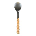 Besteckset aus Edelstahl mit Bambusgriff | LuxeStyle