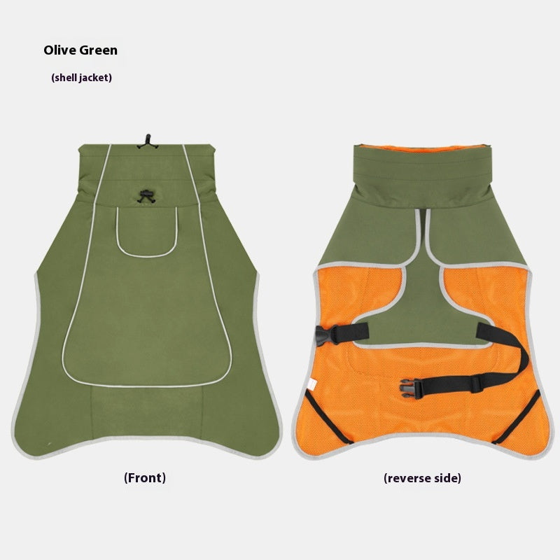 Wasserdichte Hundejacke