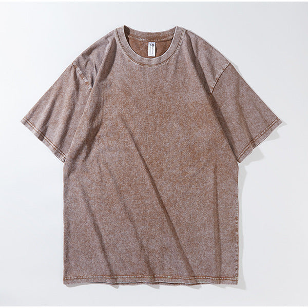 Baumwoll-Pullover mit Batik-Technik