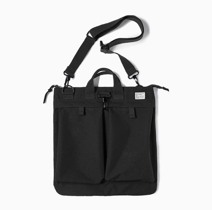 Canvas Crossbody Bag in Militärgrün | LuxeStyle