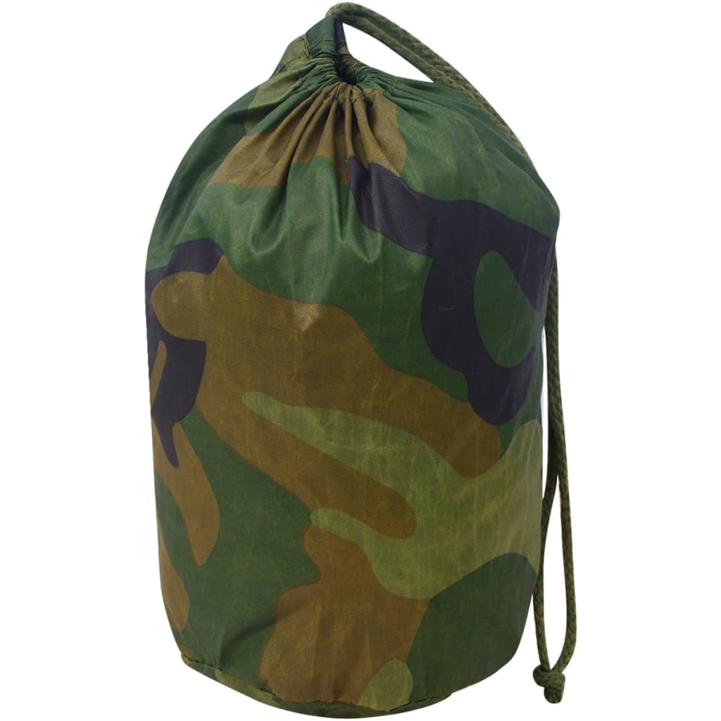 Tarnnetz US Woodland 4x4 m mit Packsack