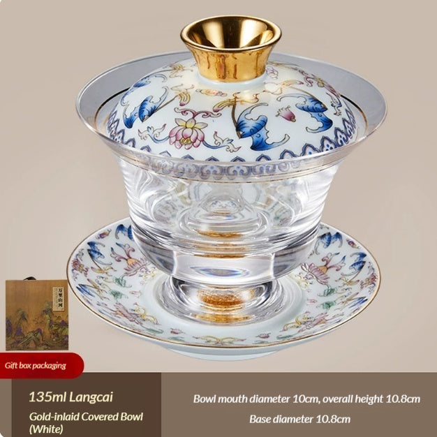 Teetasse mit Deckel – Glas – Bild 5 | LuxeStyle