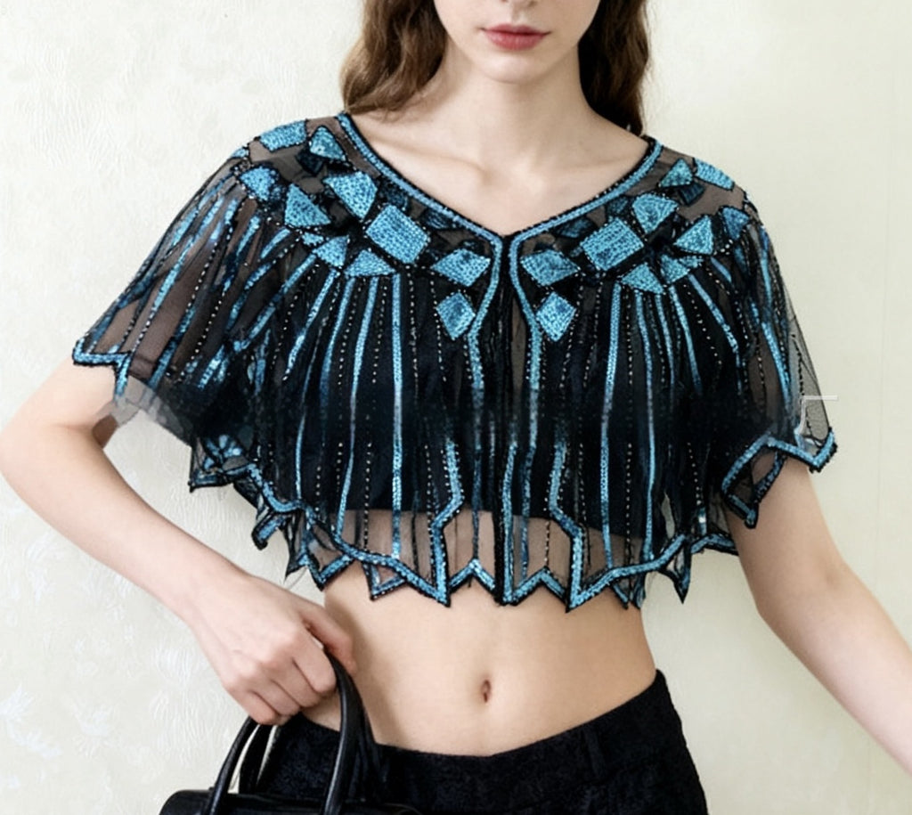 Sonnen-Cape im Retro-Stil