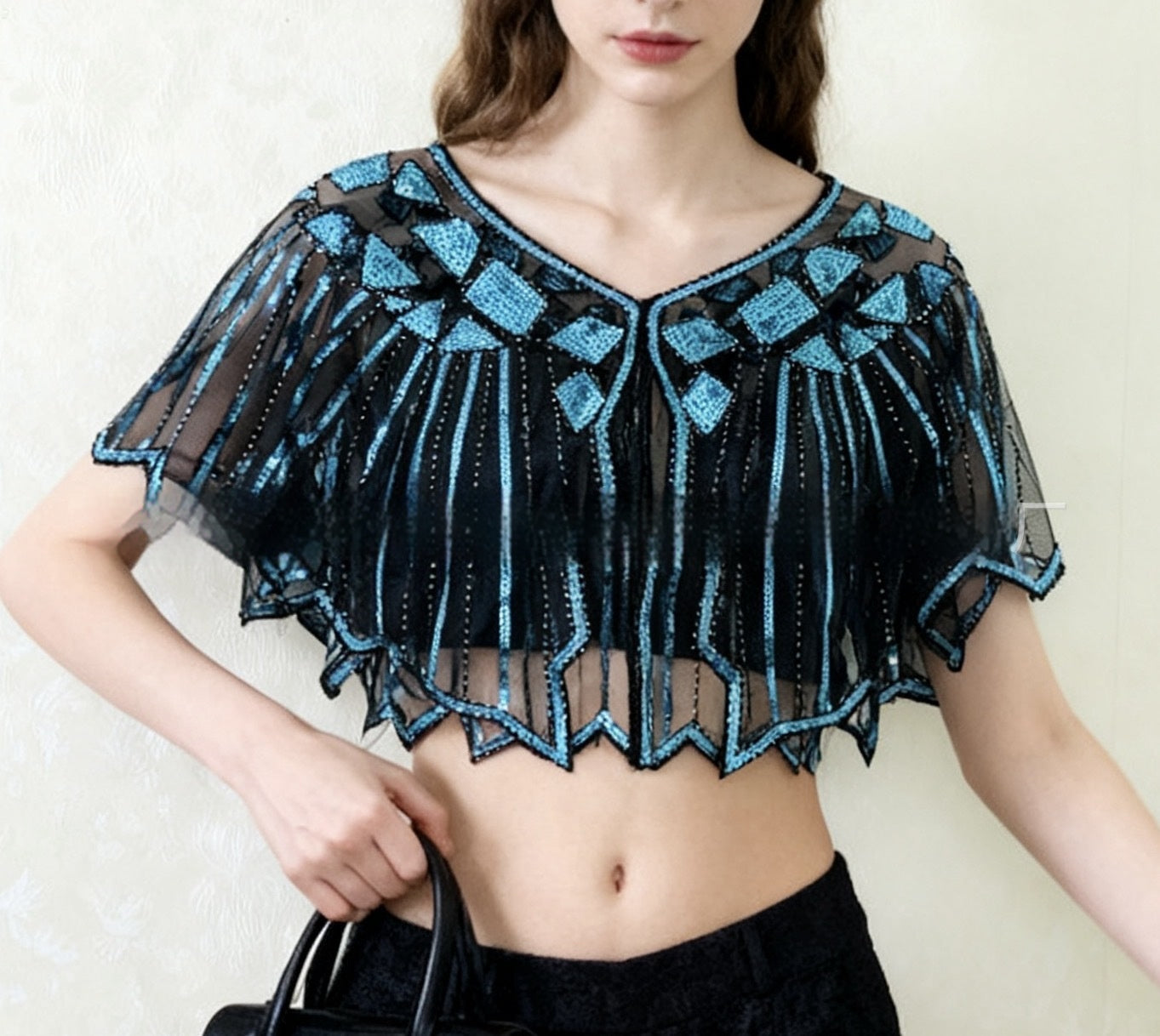 Sonnen-Cape im Retro-Stil