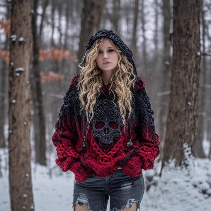 Vintage-Print Pullover