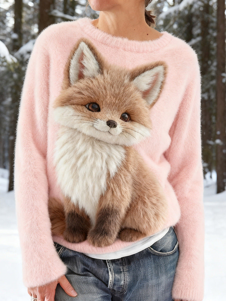 Damen-Weihnachts-Flanell-Hoodie