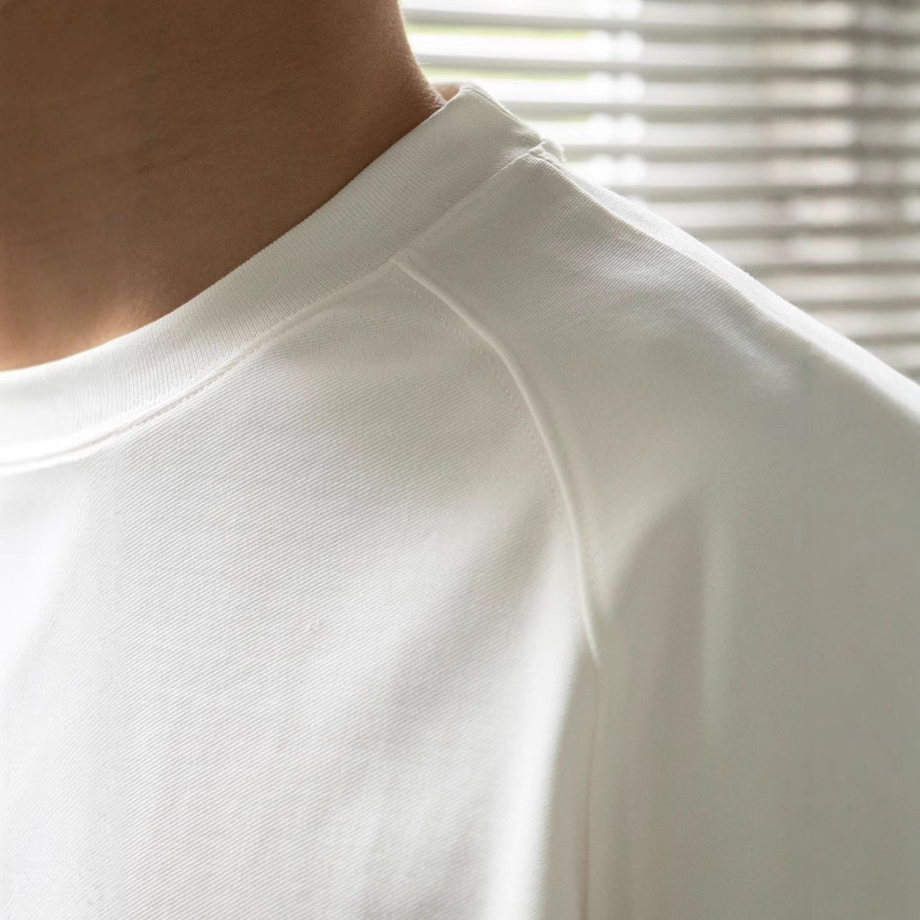 Herren Patchwork T-Shirt Weit geschnitten
