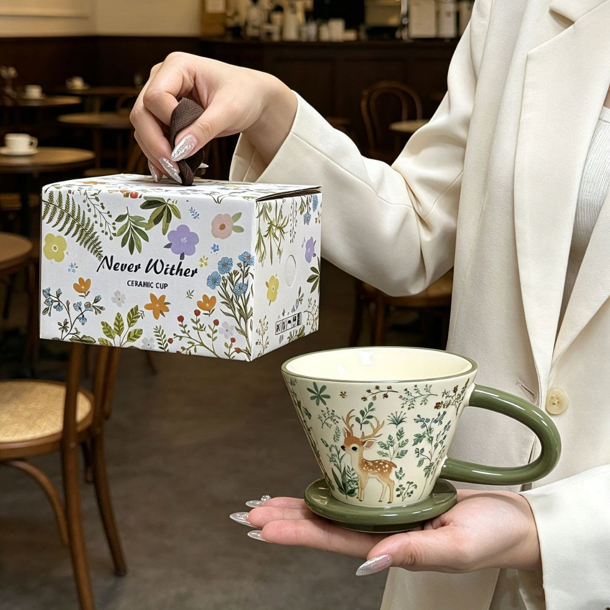 Keramiktasse 300 ml – süsses Tiermotiv – Bild 4 | LuxeStyle