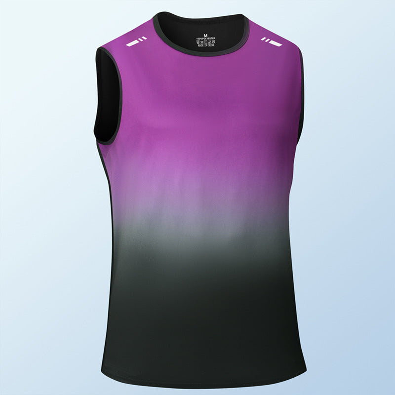Ärmelloses T-Shirt für Outdoor-Training, Fitness & Basketball