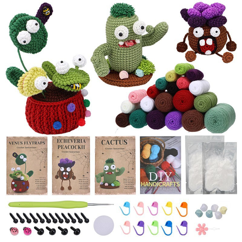 Pflanzen-Themen-Paket Wolle zum Häkeln – Bild 4 | LuxeStyle