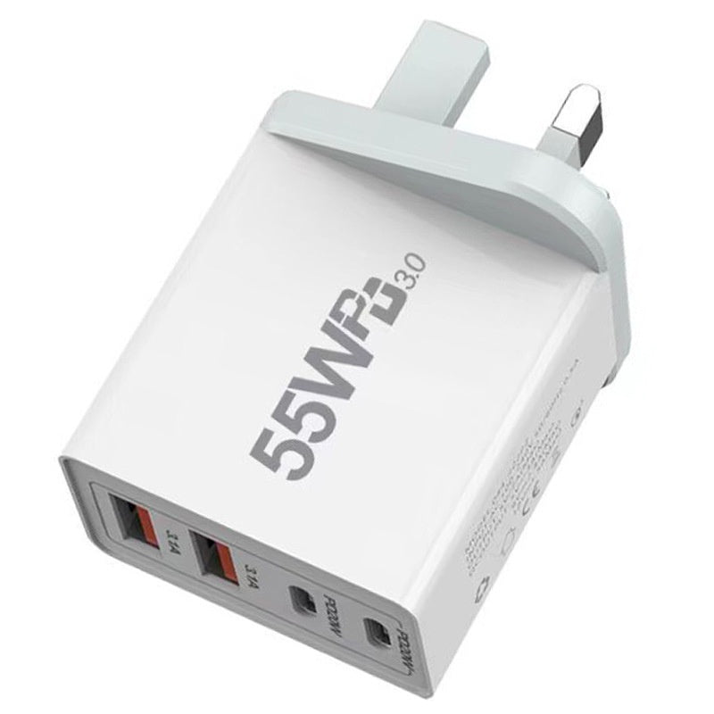 Multi-Port USB-Ladestecker 55W