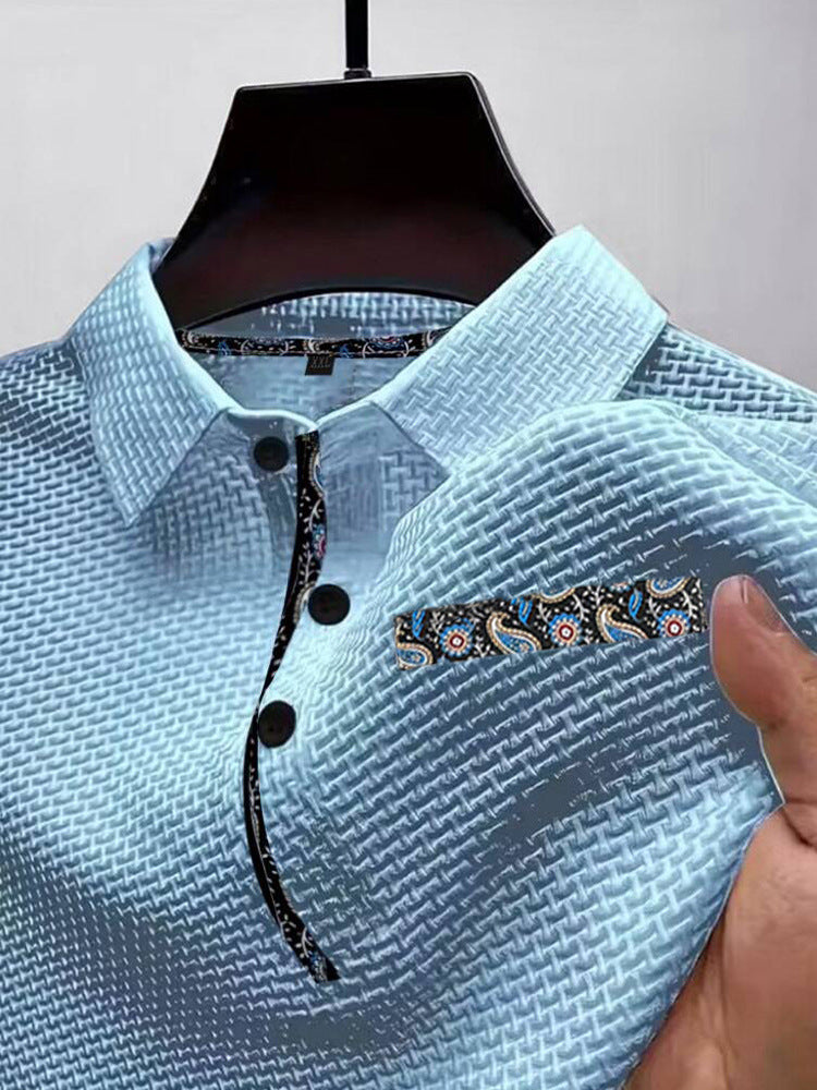 Kurzarm-Shirt aus Eisseide – Bild 11 | LuxeStyle