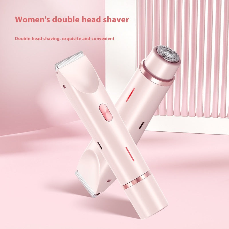 2-in-1 Damenrasierer für Körper & Bikinizone