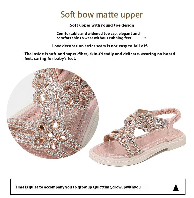Bohemian Strass-Sandalen für Mädchen – Bild 19 | LuxeStyle