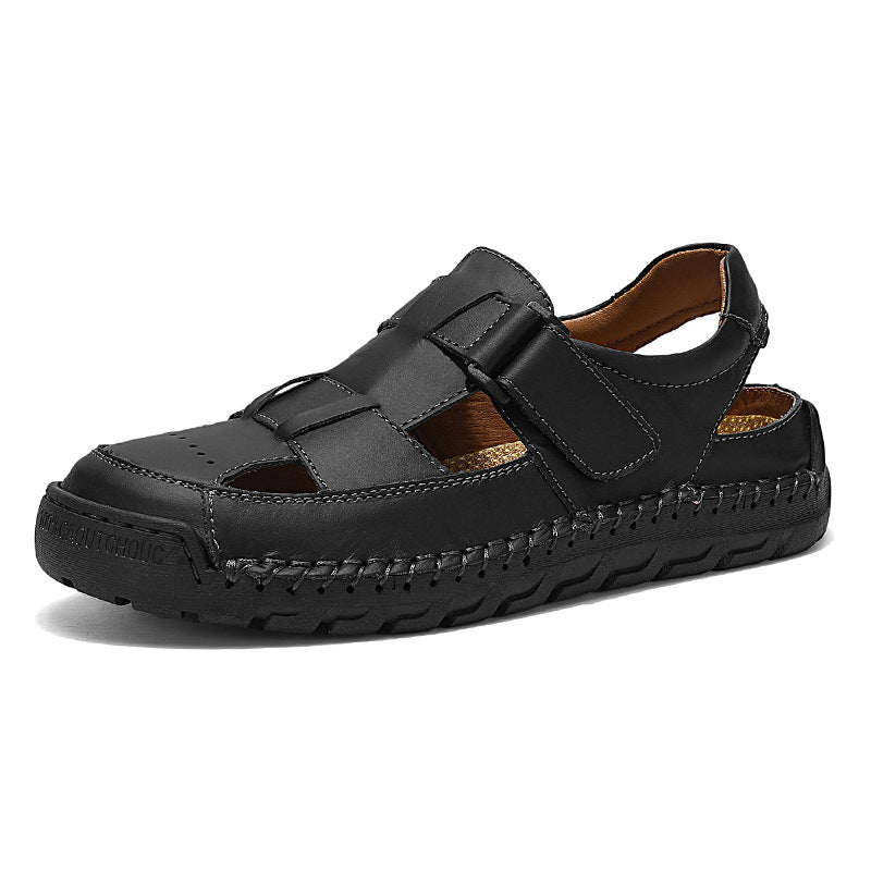Herren Sandalen aus Vollnarbenleder
