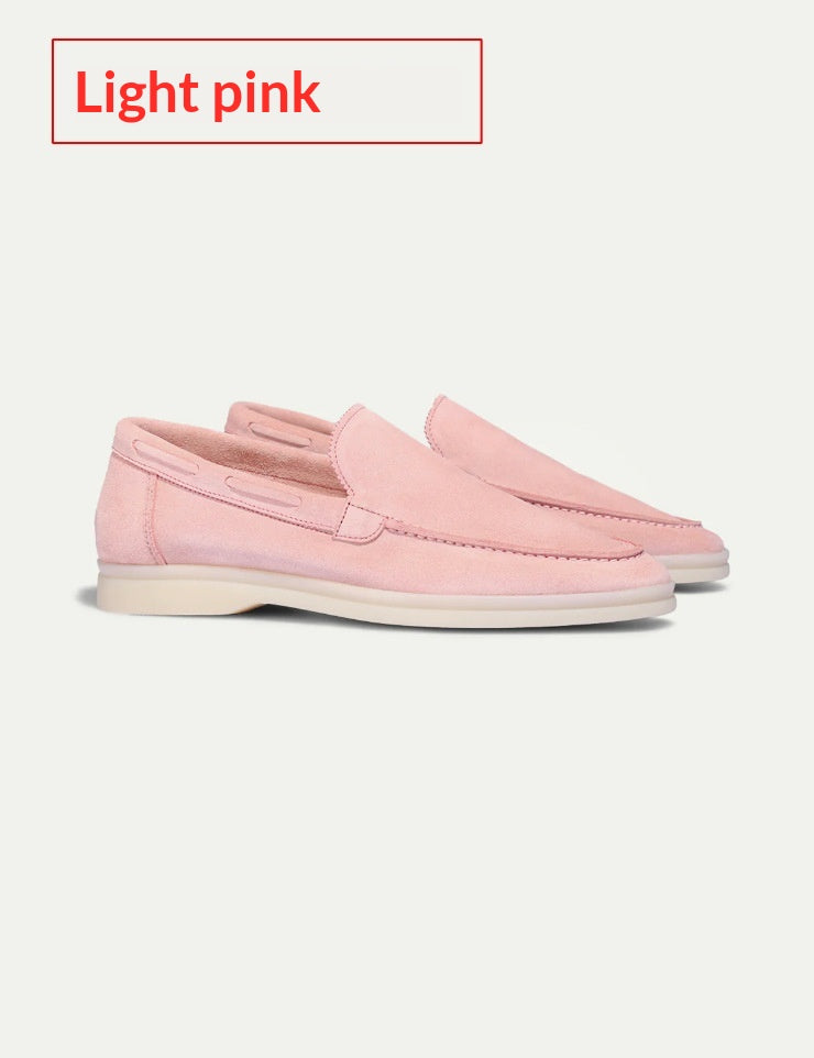 Himmelblaue Suedesneaker – Bild 2 | LuxeStyle