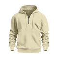 Herren Casual Sports Halbsteckhoodie