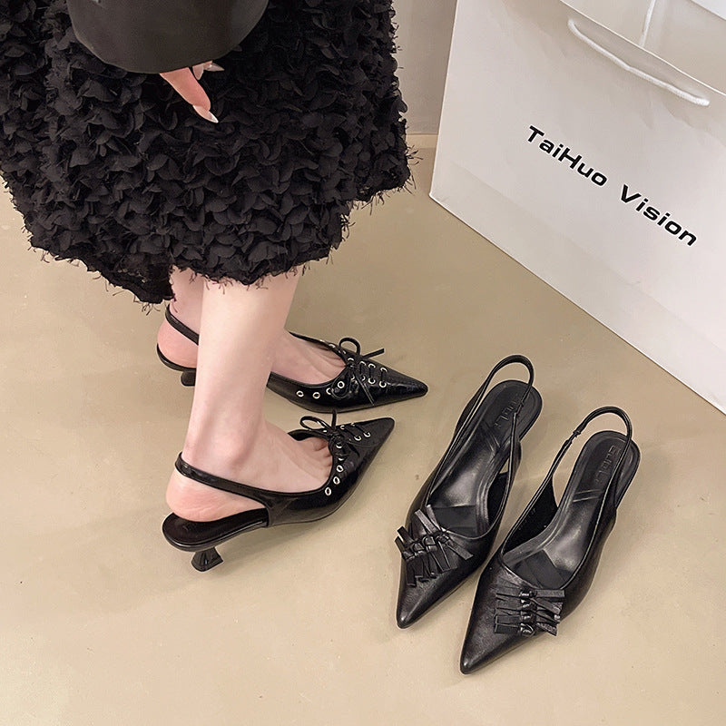 Chic Stiletto-Sandalen mit spitzer Zehe – Bild 1 | LuxeStyle