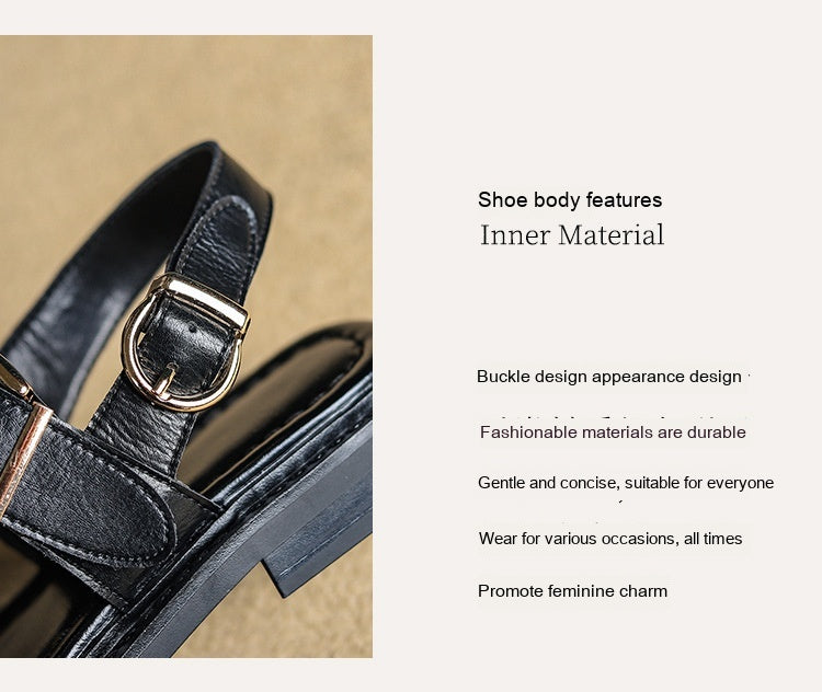 Sandalen mit Knöchelriemen und Schnalle – Bild 14 | LuxeStyle