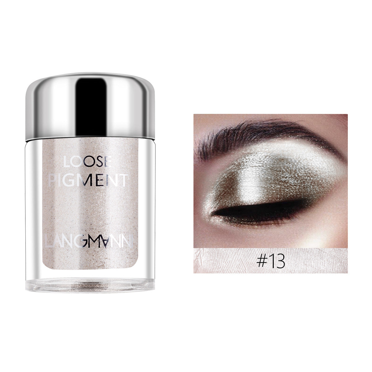 Perlglänzendes Lidschatten-Set mit Diamantglitzer – Bild 16 | LuxeStyle
