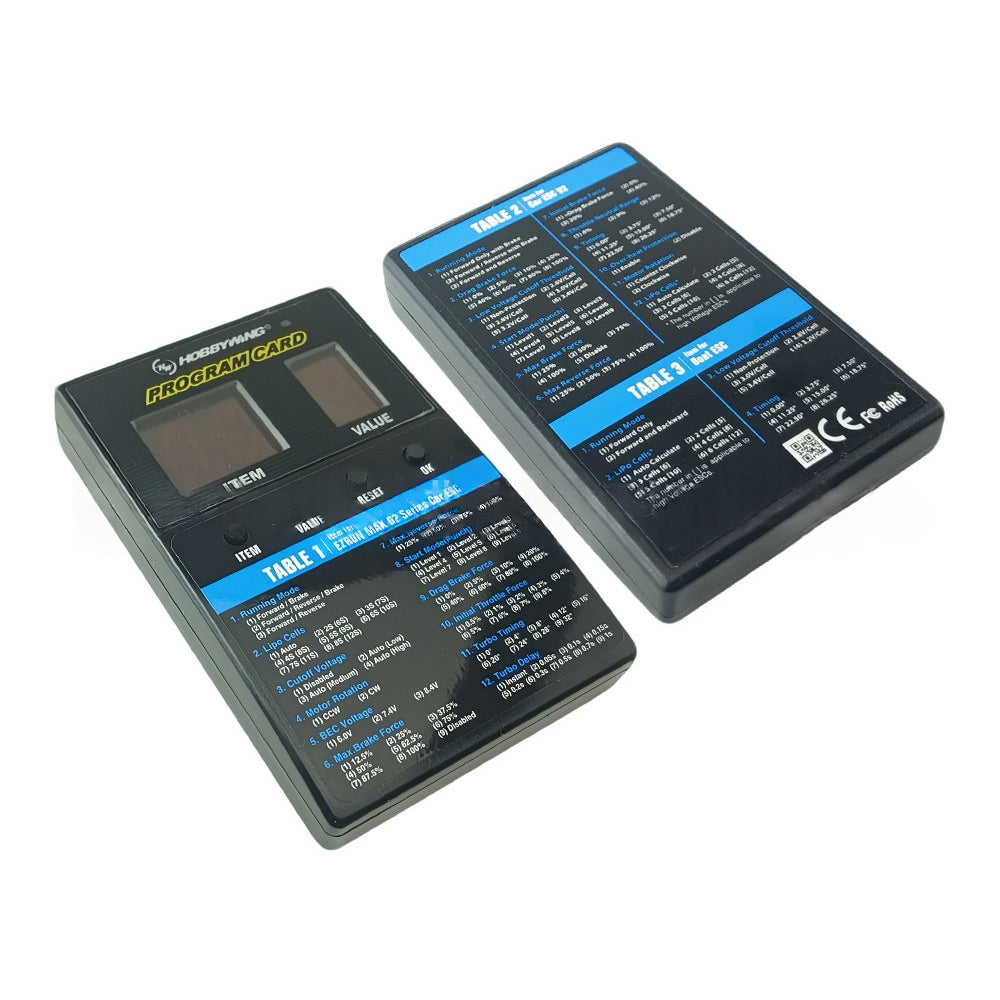Programmierkarte für ESC (Flug/Boot/Truck) – Ansicht 5