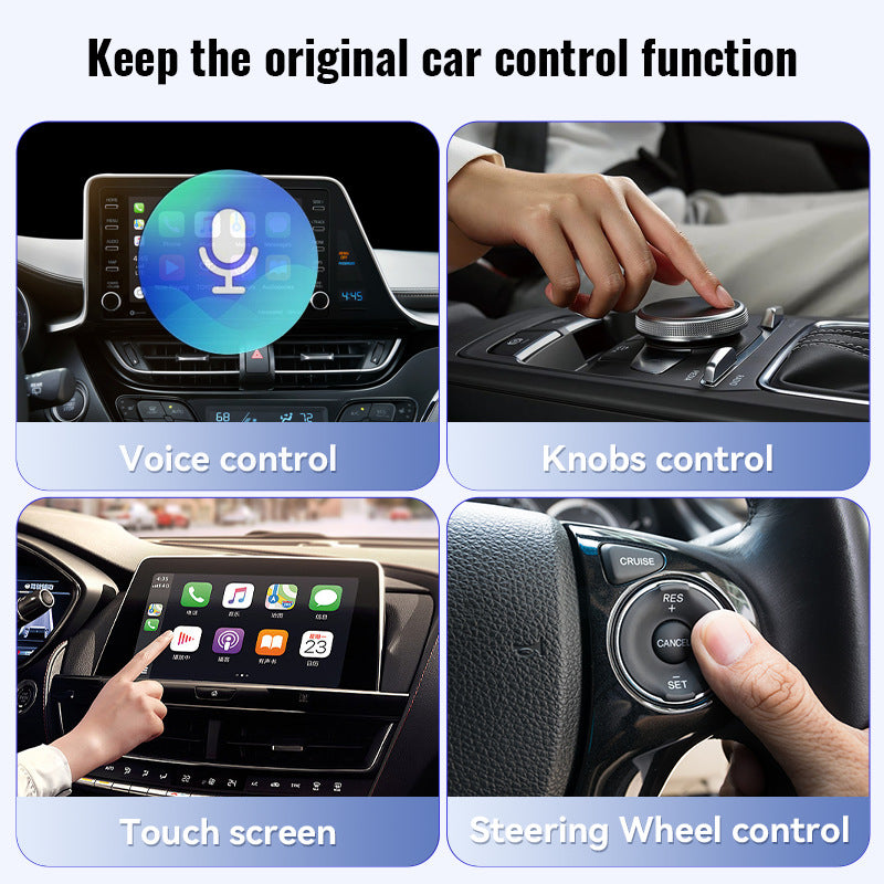Mini 2-in-1 CarPlay USB Interface Wireless