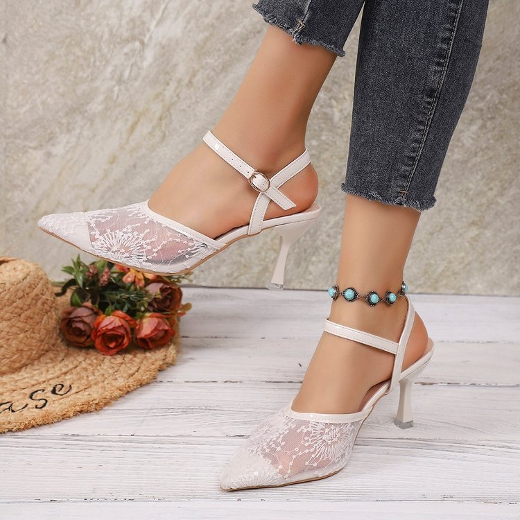 Fairy Style Sandalette mit spitzer Zehenpartie – Bild 3 | LuxeStyle