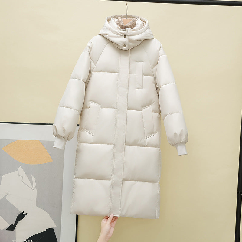 Langer Steppmantel für Damen | LuxeStyle