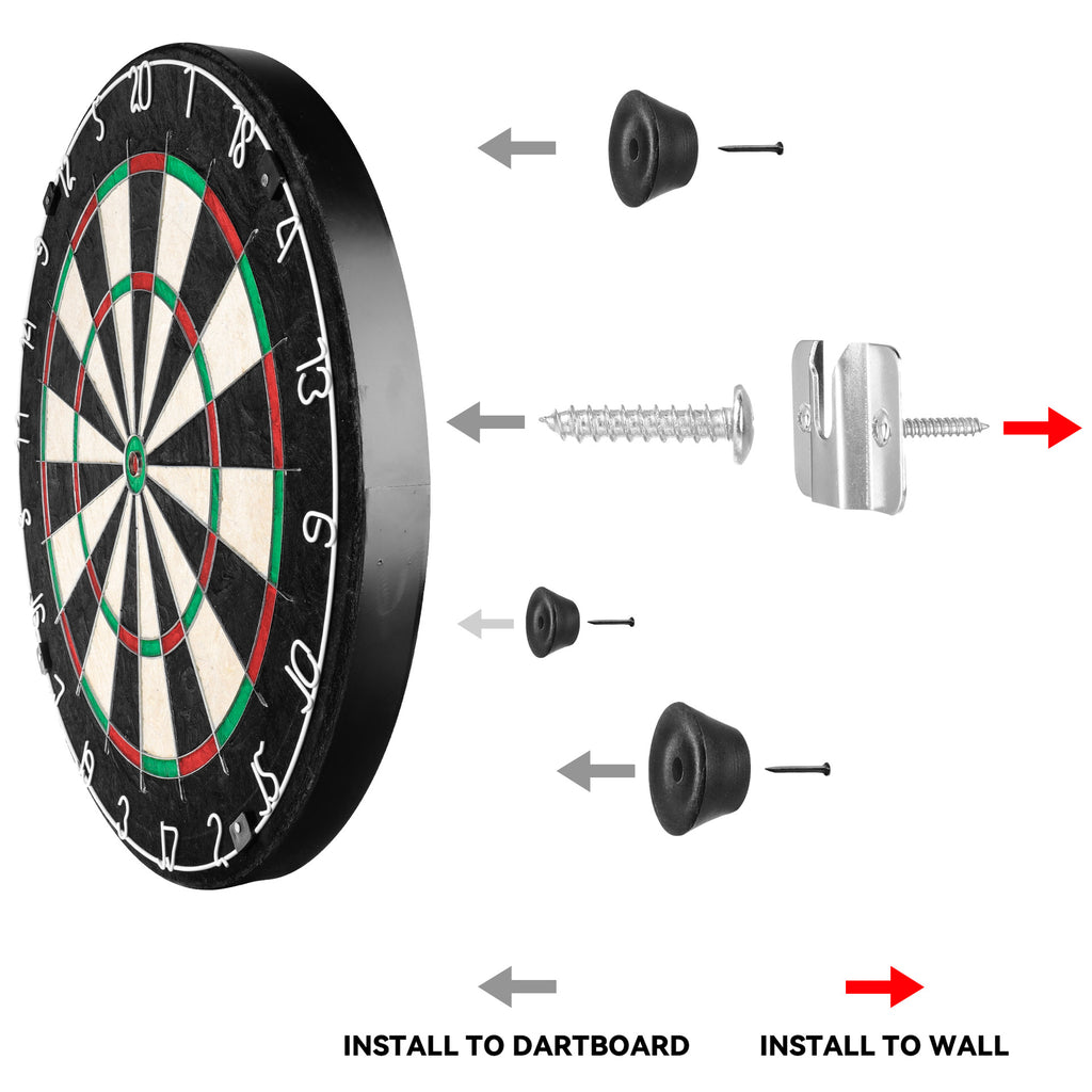 Dartboard Schlüsselanhänger Wandhaken