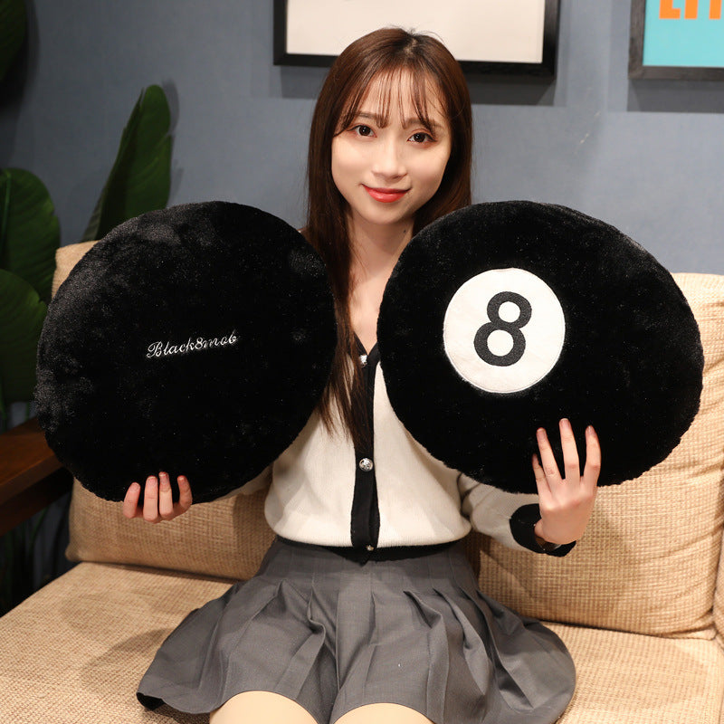 Black Eight Billiards Plüschkissen – Bild 9 | LuxeStyle