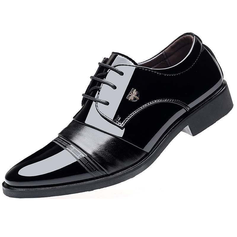 Business-Schnürschuhe aus PU-Leder für Herren