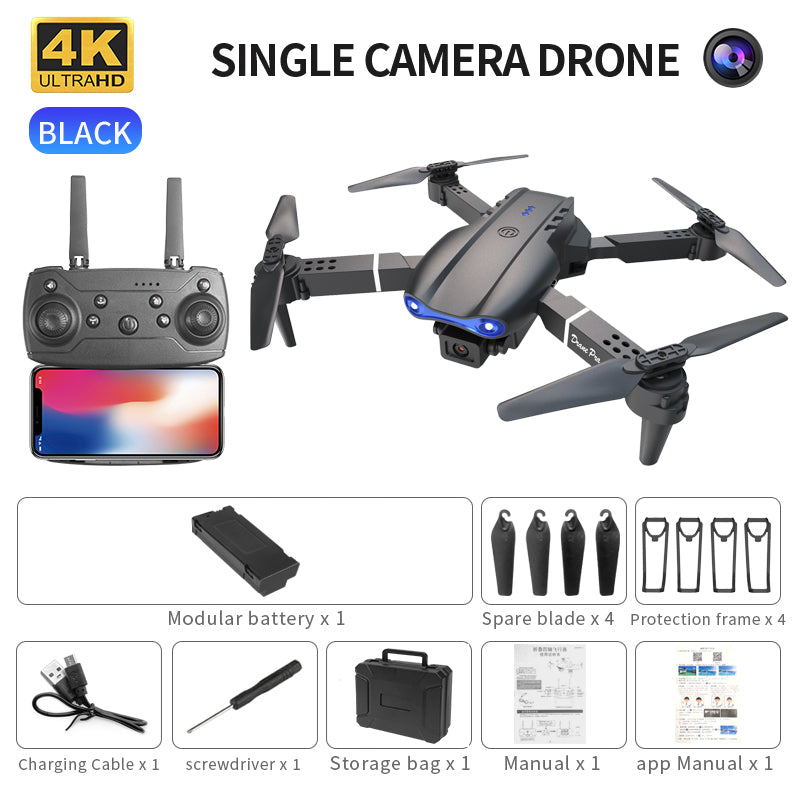 Quadrocopter mit Dual-Kamera und langer Akkulaufzeit