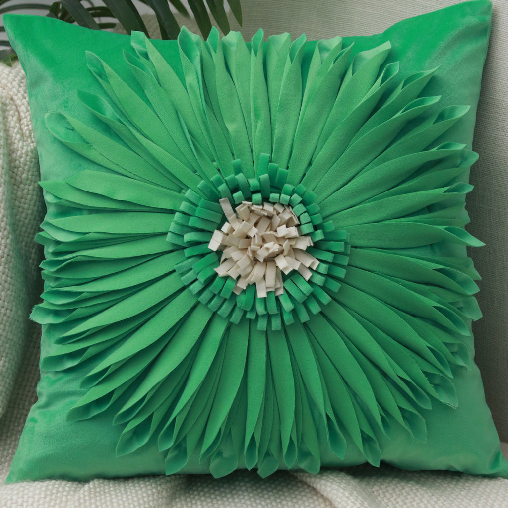 Kissenbezug Chrysantheme, einfarbig